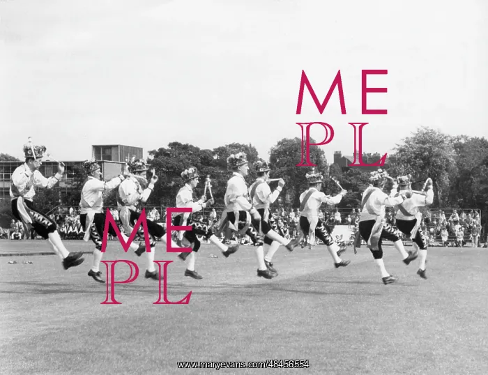: MORRIS MEN DANCING : MORRIS MEN DANCING