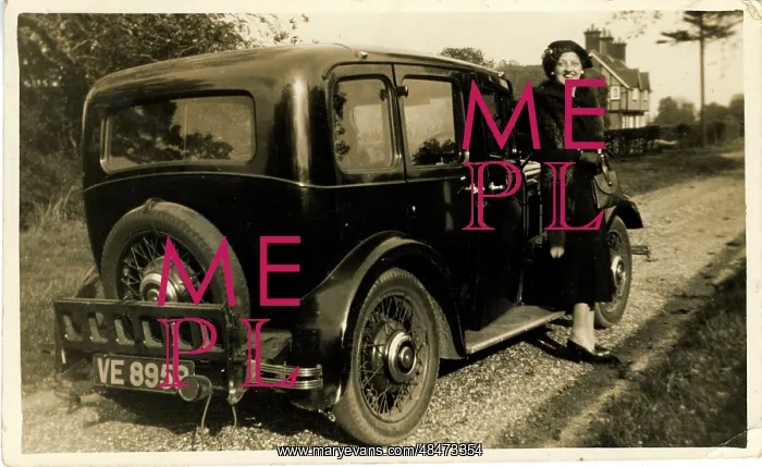 : Morris Ten Four Vintage Car, England : Morris Ten Four Vintage Car, England
