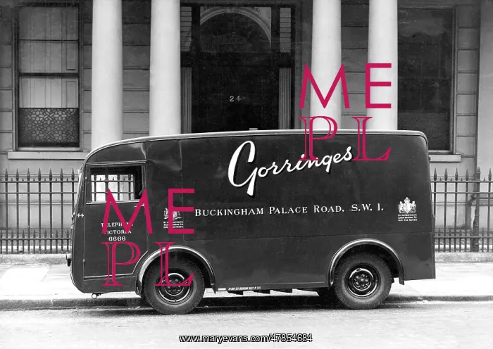 : Morrison Electricar, Gorringes delivery float : Morrison Electricar, Gorringes delivery float