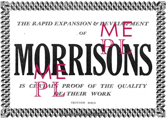 : Morrisons Engineering : Morrisons Engineering