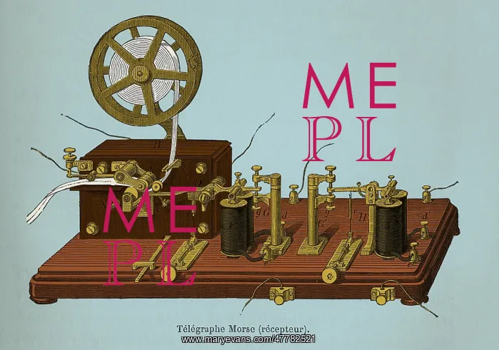 : Morse Telegraph, 19th Century : Morse Telegraph, 19th Century