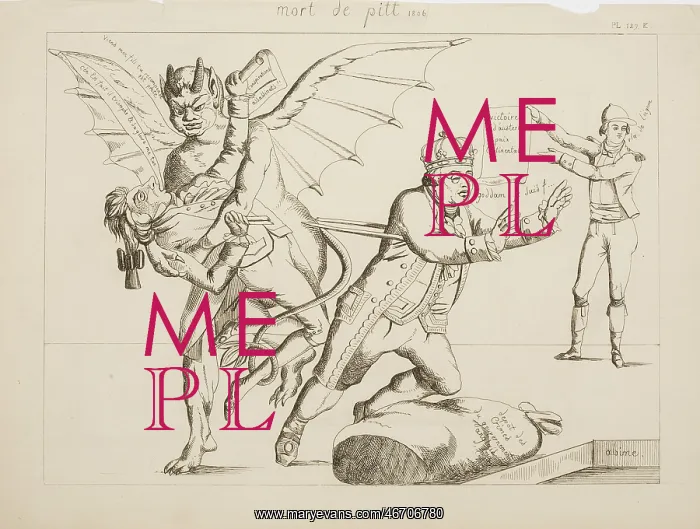 : Mort de Pitt, 1806 : Mort de Pitt, 1806