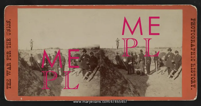 : Mortar Battery, Morris Island, S.C : Mortar Battery, Morris Island, S.C