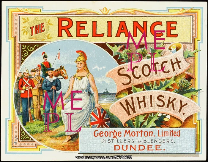  : MORTON'S RELIANCE WHISKY
