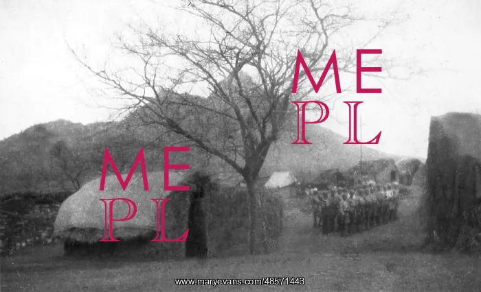 : MO's sleeping quarters, Tembo camp, Kenya, WW1 : MO's sleeping quarters, Tembo camp, Kenya, WW1