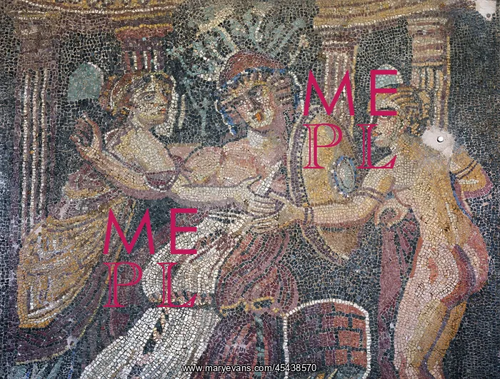 : Mosaic, Archaeological Museum of Sparta, Sparta, Laconia : Mosaic, Archaeological Museum of Sparta, Sparta, Laconia