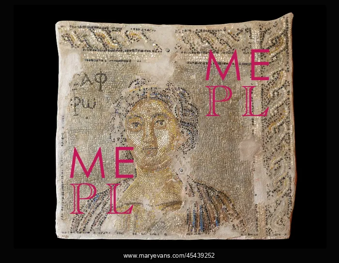: Mosaic, Archaeological Museum of Sparta, Sparta, Laconia : Mosaic, Archaeological Museum of Sparta, Sparta, Laconia