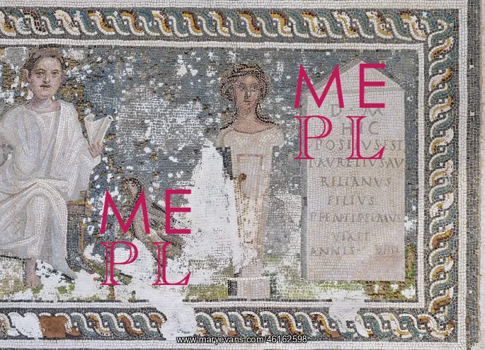: Mosaic, Archaeological Museum, Split, Croatia : Mosaic, Archaeological Museum, Split, Croatia