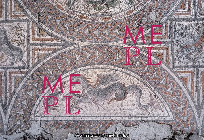 : Mosaic, Archaeological Museum, Split, Croatia : Mosaic, Archaeological Museum, Split, Croatia