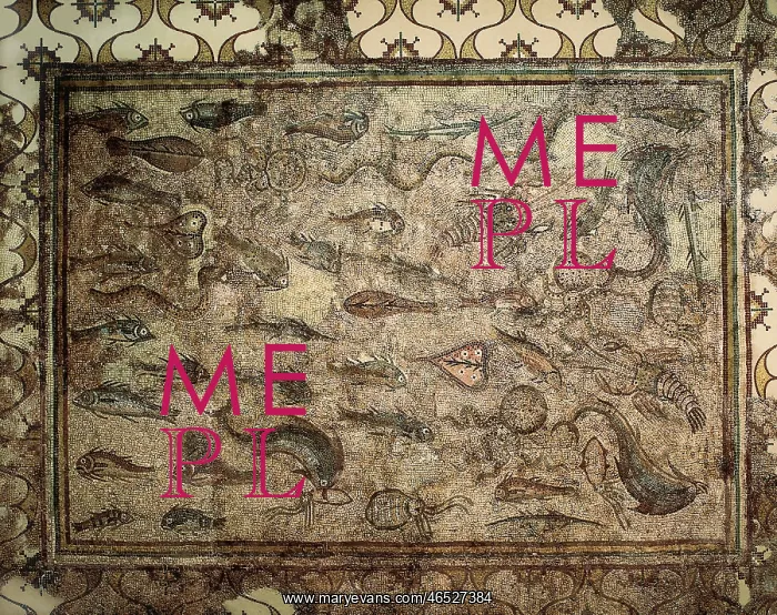 : Mosaic of the Fish of La Pineda : Mosaic of the Fish of La Pineda
