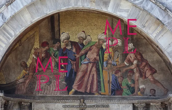 : Mosaic, St Mark's Basilica, Venice, Italy : Mosaic, St Mark's Basilica, Venice, Italy