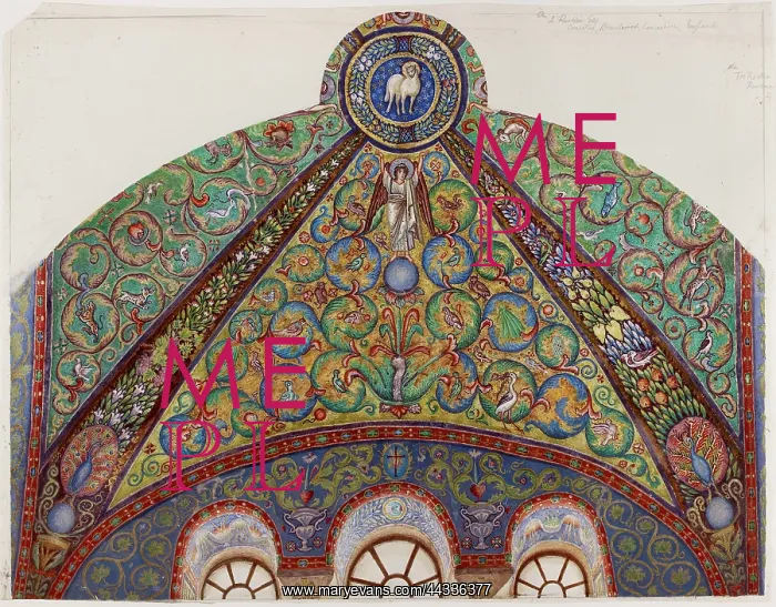 : Mosaic at S.Vitale, Ravenna : Mosaic at S.Vitale, Ravenna