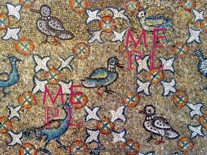 : Mosaic, Vestibule, Archbishop's Chapel, Ravenna, Italy : Mosaic, Vestibule, Archbishop's Chapel, Ravenna, Italy