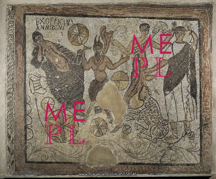 : Mosaic from the workshop of ANNIUS PONUS or BONUS : Mosaic from the workshop of ANNIUS PONUS or BONUS