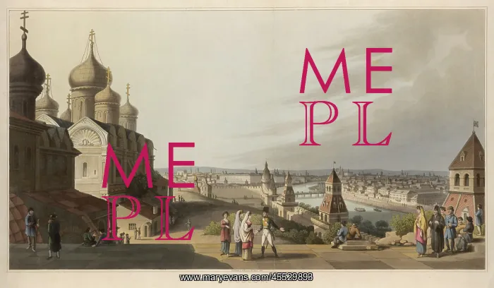 : MOSCOW FROM KREMLIN : MOSCOW FROM KREMLIN