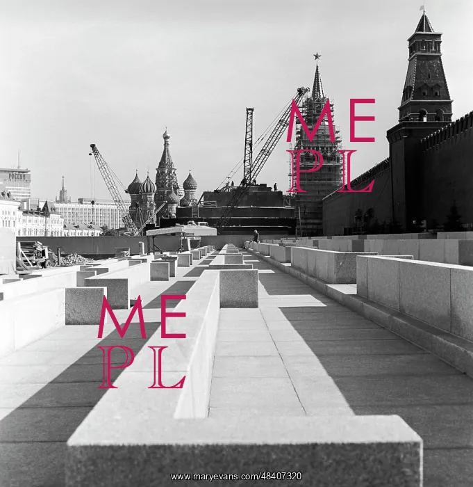 : Moscow Kremlin renovation, 1974 : Moscow Kremlin renovation, 1974