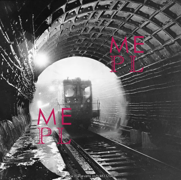 : Moscow Metro tunnel under construction, 1974 : Moscow Metro tunnel under construction, 1974