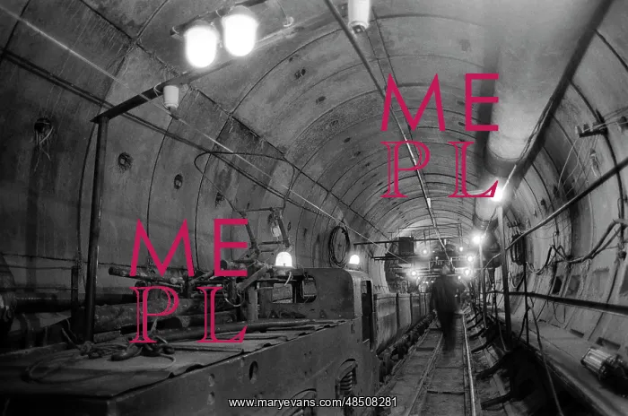 : Moscow Metro tunnel under construction, 1982