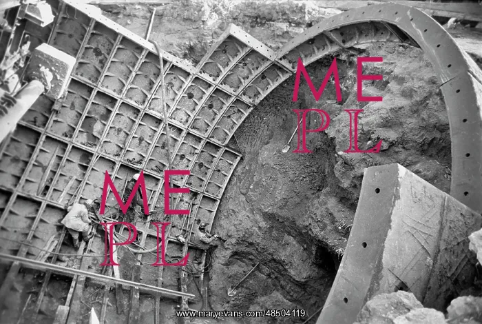 : Moscow Metro tunnel under construction, 1987 : Moscow Metro tunnel under construction, 1987