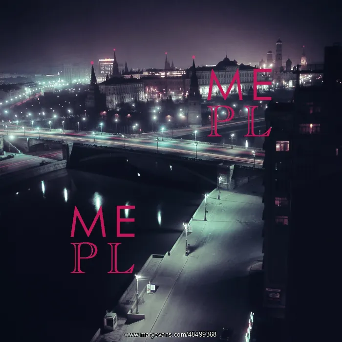 : Moscow at night, 1966 : Moscow at night, 1966