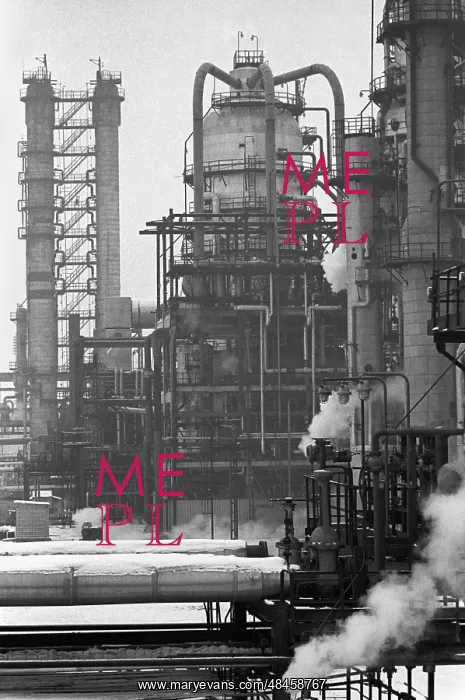 : Moscow oil refinery, 1976 : Moscow oil refinery, 1976