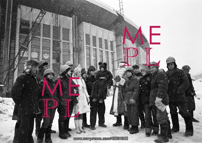 : Moscow olympic venues under construction, 1979 : Moscow olympic venues under construction, 1979