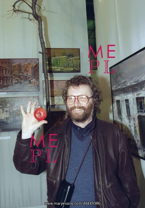 : Moscow painter Alexander Konov, 1996 : Moscow painter Alexander Konov, 1996
