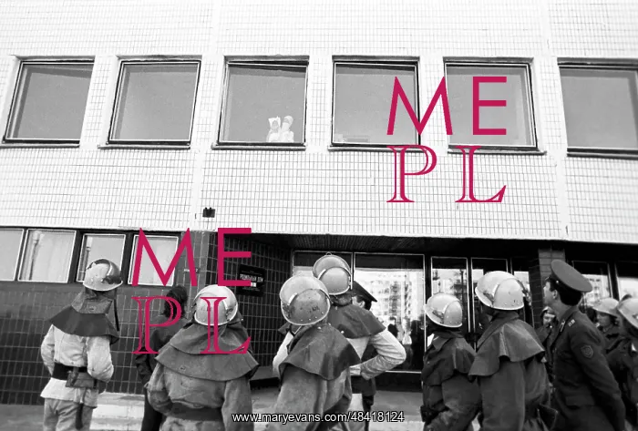 : Moscow, USSR. Firemen gathered to : Moscow, USSR. Firemen gathered to