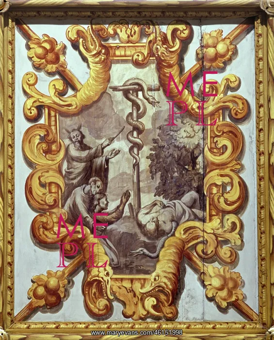 : Mose and the bronze serpent : Mose and the bronze serpent