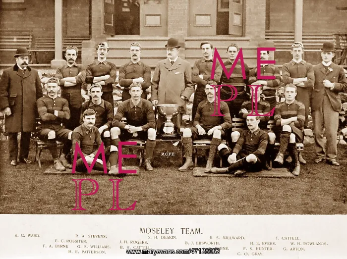  : Moseley Rugby Team in the 1890s