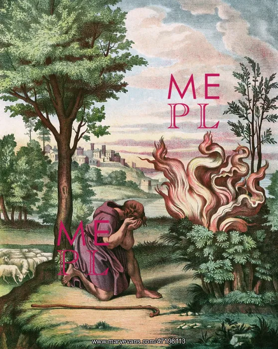 : MOSES & BURNING BUSH : MOSES & BURNING BUSH