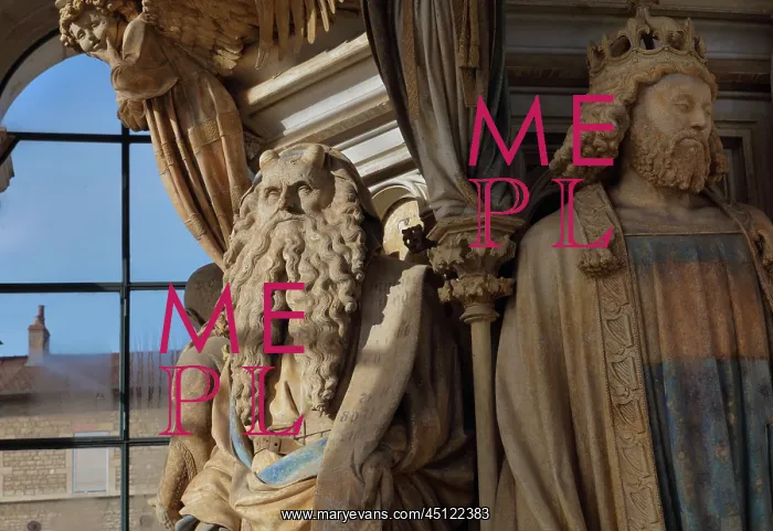: Moses and David, Well of Moses, Chartreuse de : Moses and David, Well of Moses, Chartreuse de