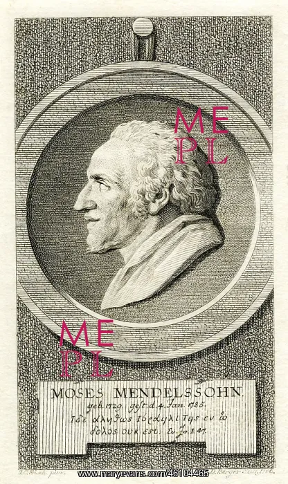 : Moses Mendelssohn : Moses Mendelssohn