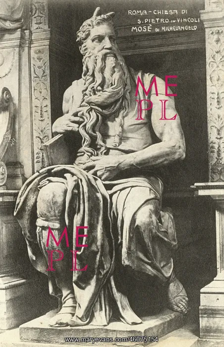 : Moses by Michaelangelo : Moses by Michaelangelo