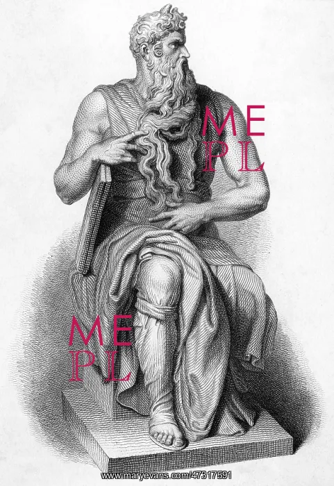 : MOSES (MICHELANGELO) : MOSES (MICHELANGELO)