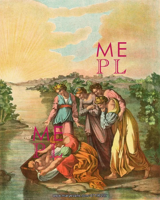  : MOSES FOUND IN THE NILE