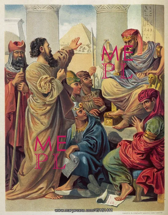 : MOSES BEFORE PHARAOH : MOSES BEFORE PHARAOH