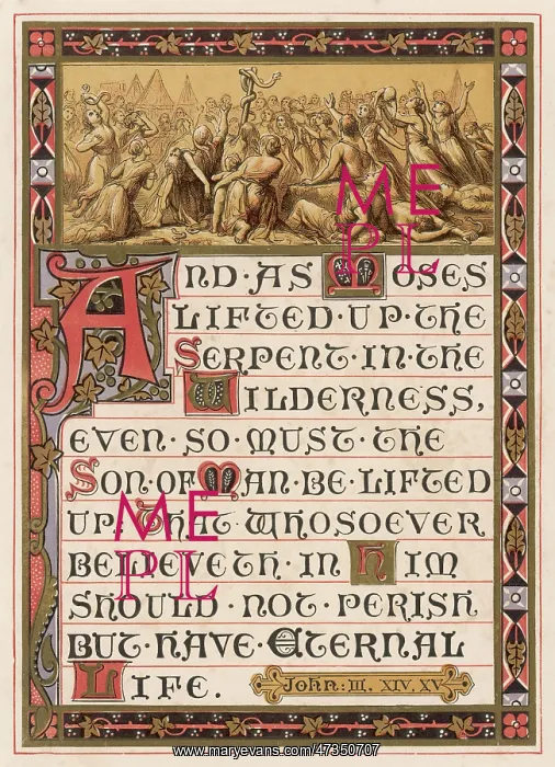  : MOSES RAISES SERPENT