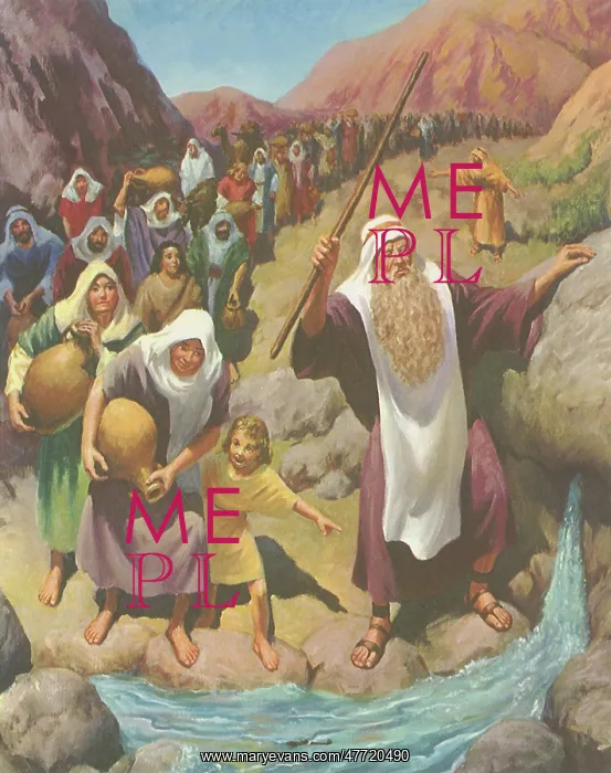  : Moses Striking Rock
