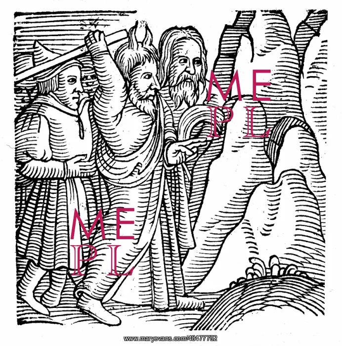 : Moses striking the rock in the wilderness and : Moses striking the rock in the wilderness and