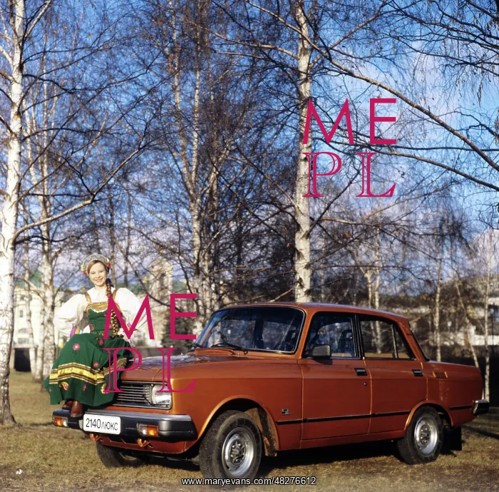 : Moskvich 2140 Lux car, 1980 : Moskvich 2140 Lux car, 1980