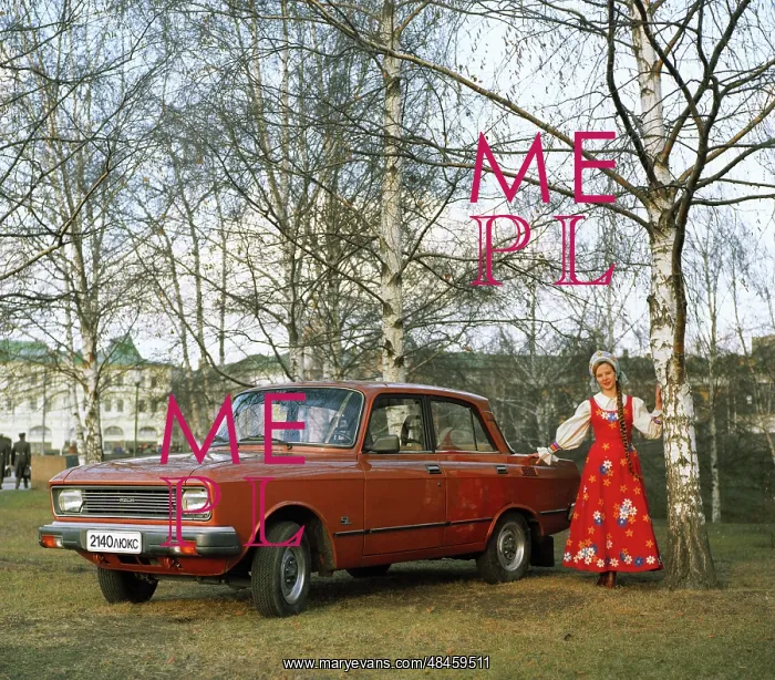 : Moskvich 2140 Lux car, 1980 : Moskvich 2140 Lux car, 1980