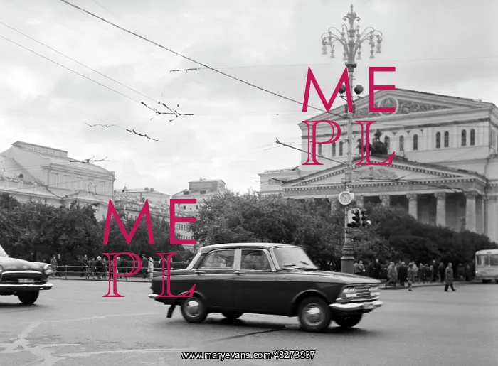: Moskvich 408 car, 1970 : Moskvich 408 car, 1970