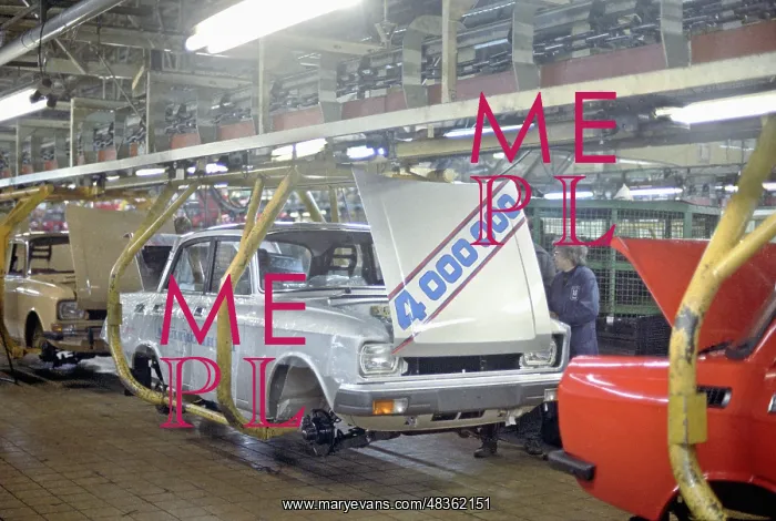 : Moskvich automobile, 1986 : Moskvich automobile, 1986