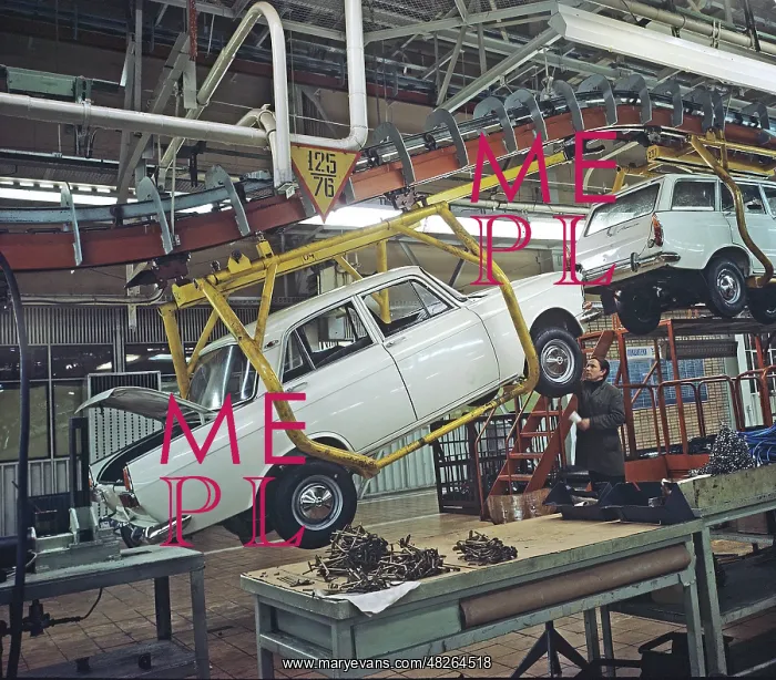 : Moskvich automobile plant, 1974 : Moskvich automobile plant, 1974