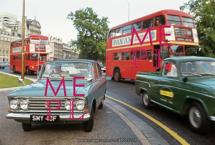  : Moskvich car. London, 1967
