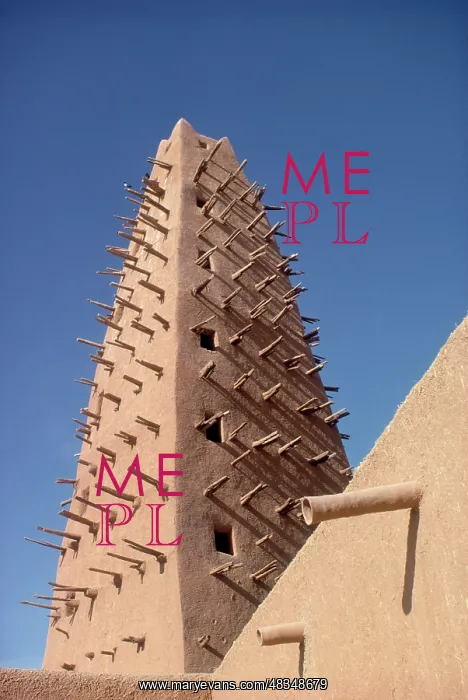 : Mosque at Agades in Niger : Mosque at Agades in Niger