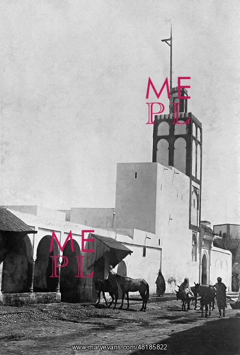 : Mosque in Casablanca, 1907 : Mosque in Casablanca, 1907