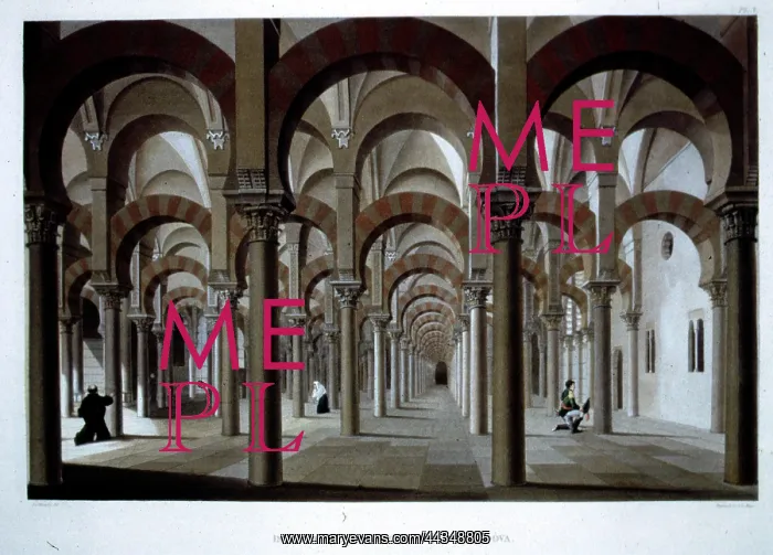 : Mosque at Cordova, the Alhambra, Spain : Mosque at Cordova, the Alhambra, Spain