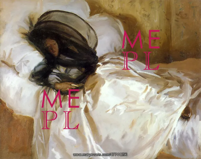  : The Mosquito Net, by Singer Sargent